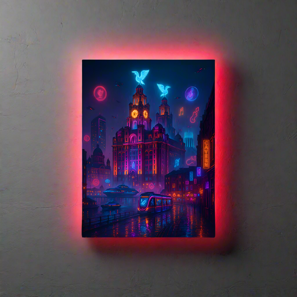 Cyberpunk Liverpool – The Electric Heart of Merseyside