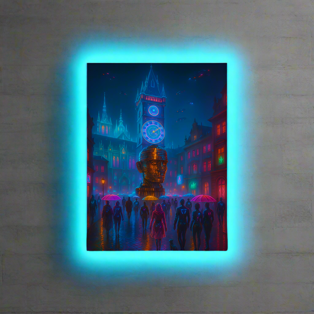 Cyberpunk Prague – A City of Clocks, Statues & Futures