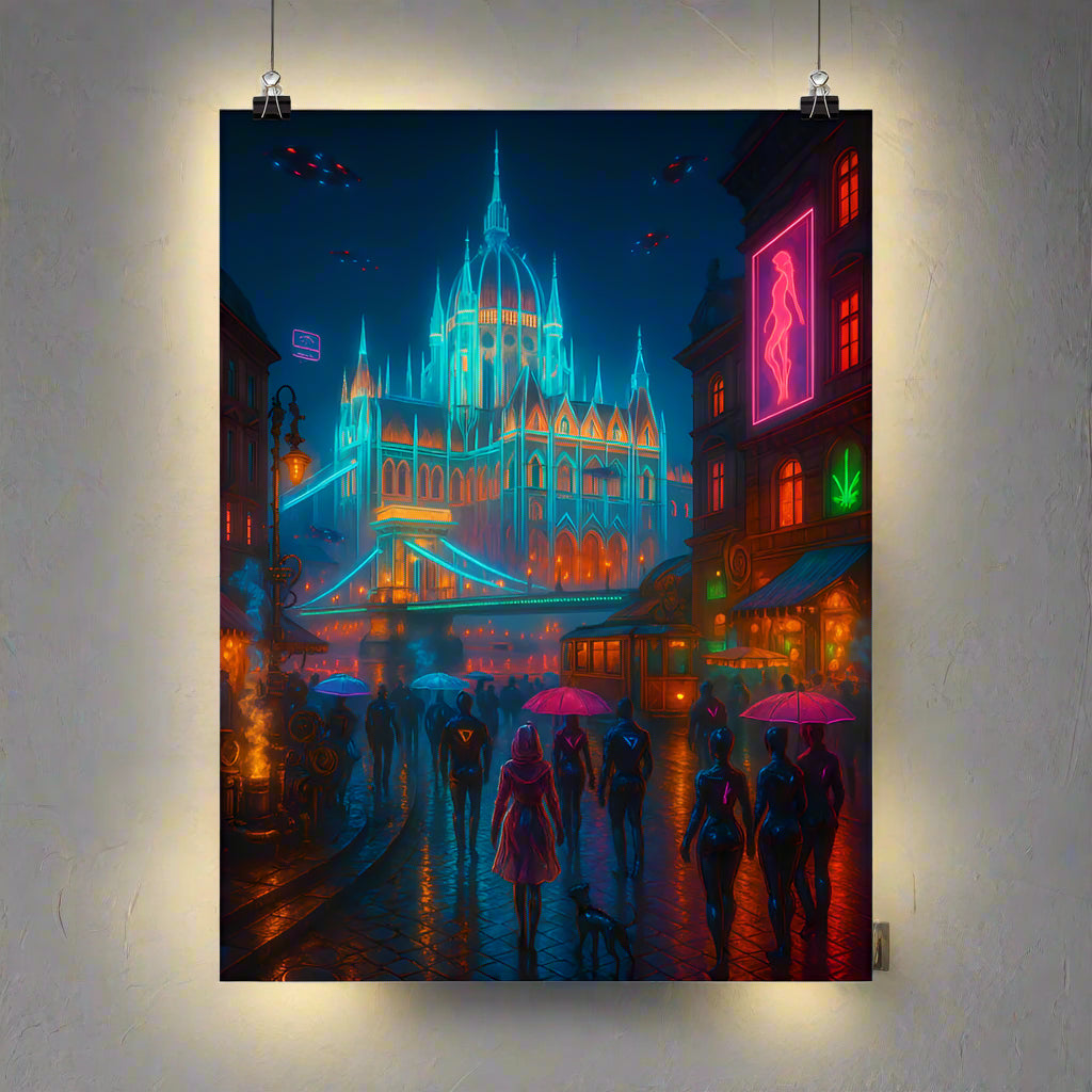 Cyberpunk Budapest – Danube Nights