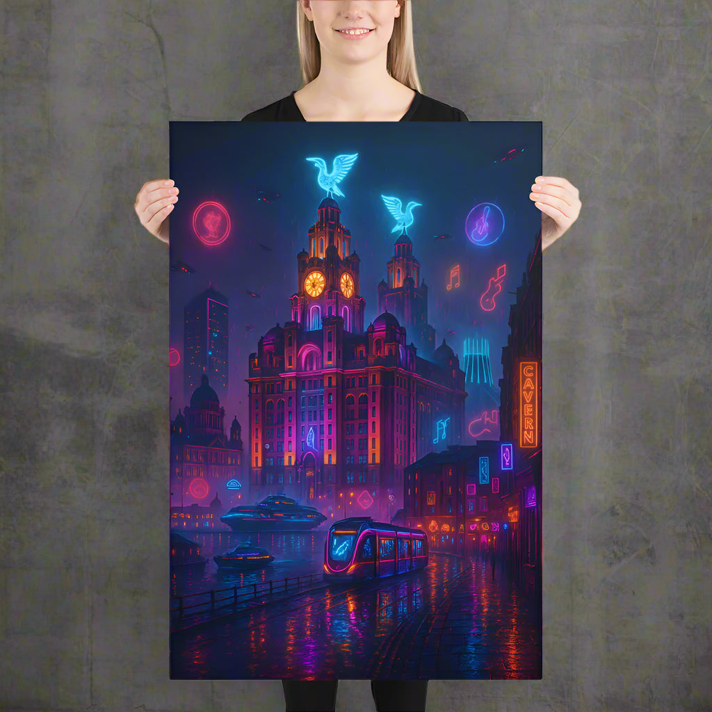 Cyberpunk Liverpool – The Electric Heart of Merseyside